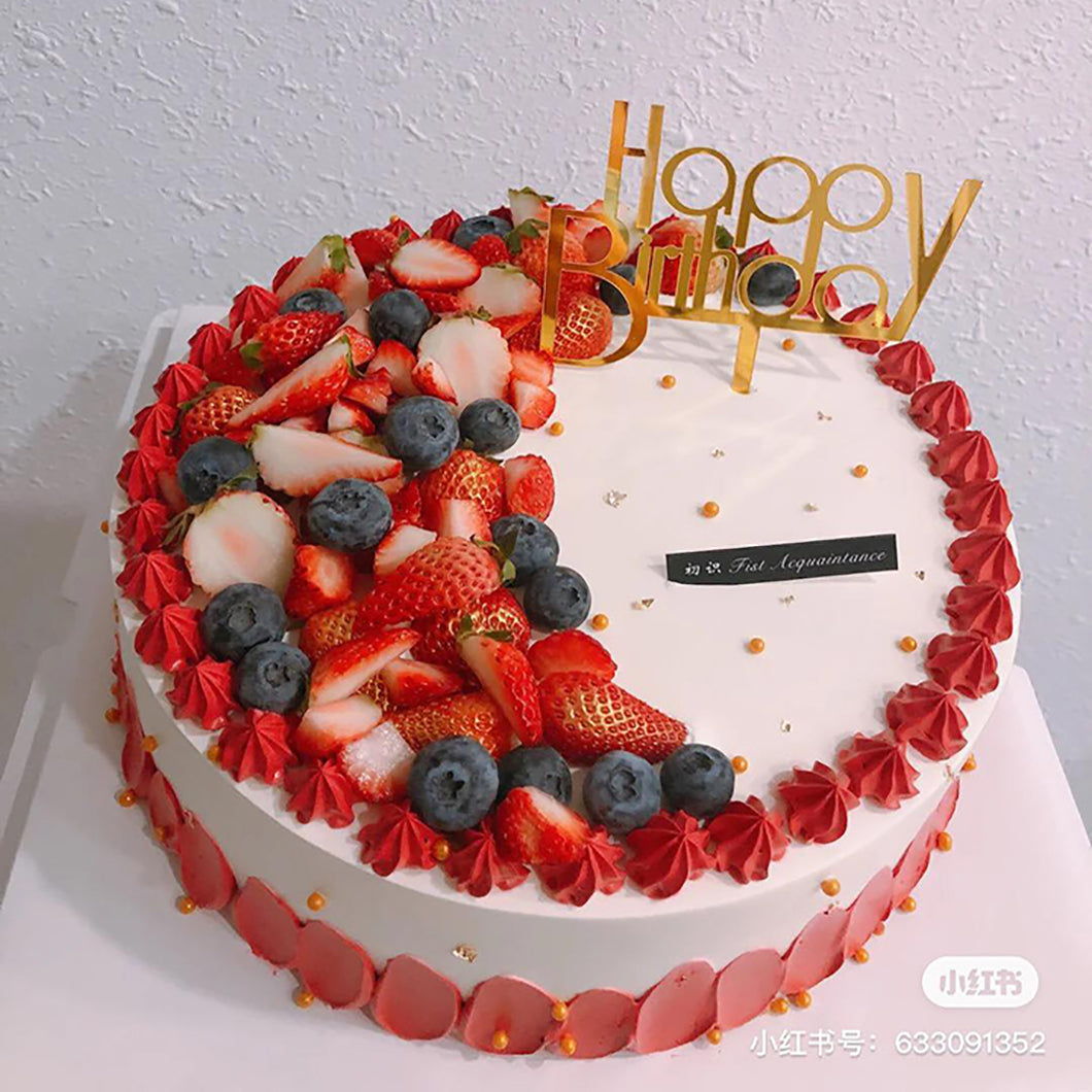 A37 Fruit Design cake