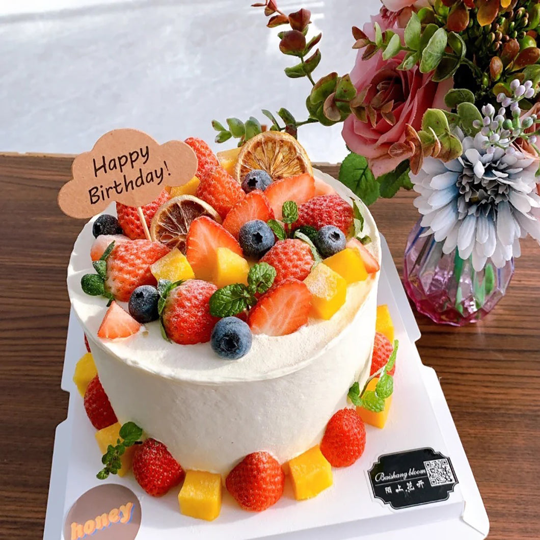 A64 Fruit Design cake