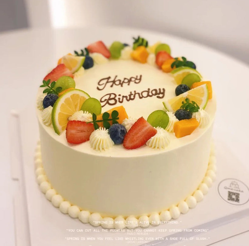 A71 Fruit Design cake