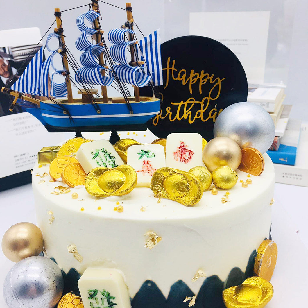 B38 men design cake