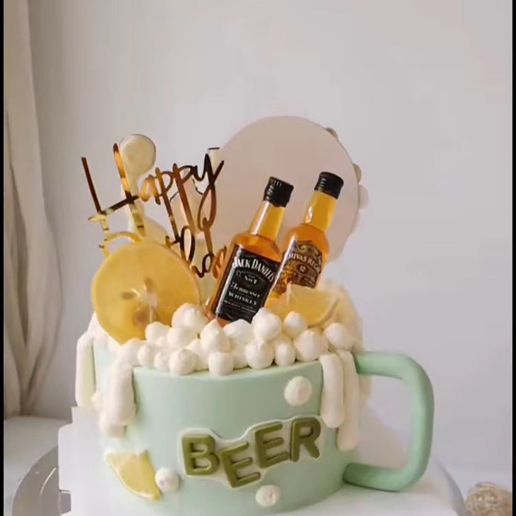 B57 men design cake