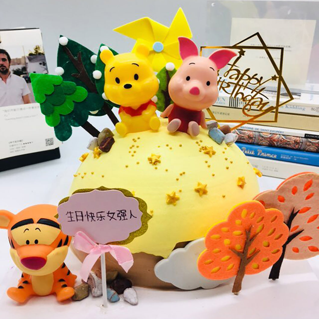 D34 cute design cake