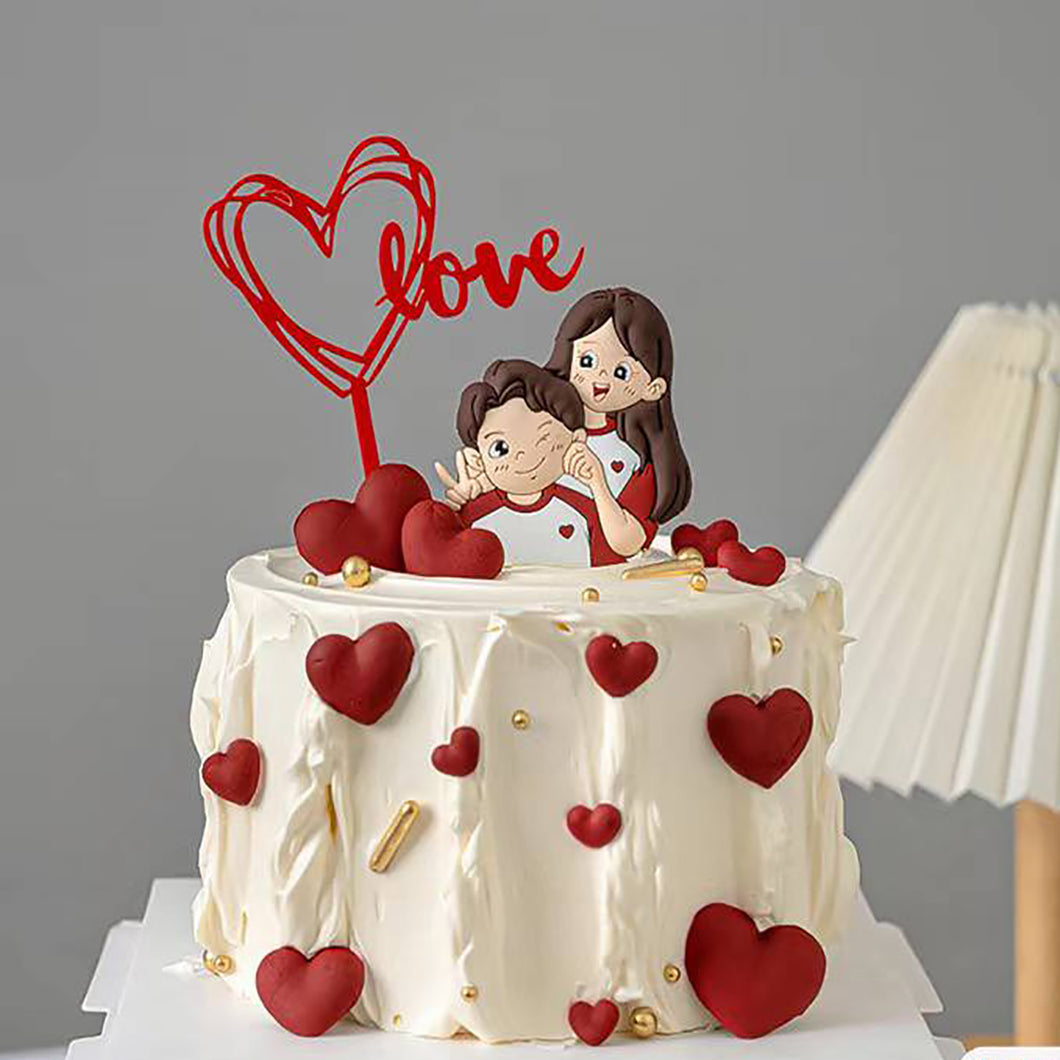 E17 Love Design Cake