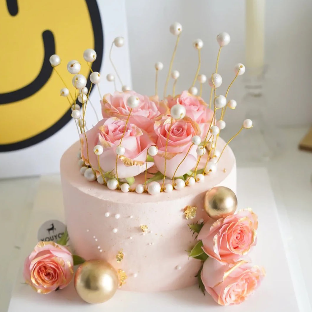 G5 Flower design cake